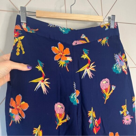 Madewell Huston Pull-On Crop Pants in Hawaiian Hideaway - Picture 6 of 11